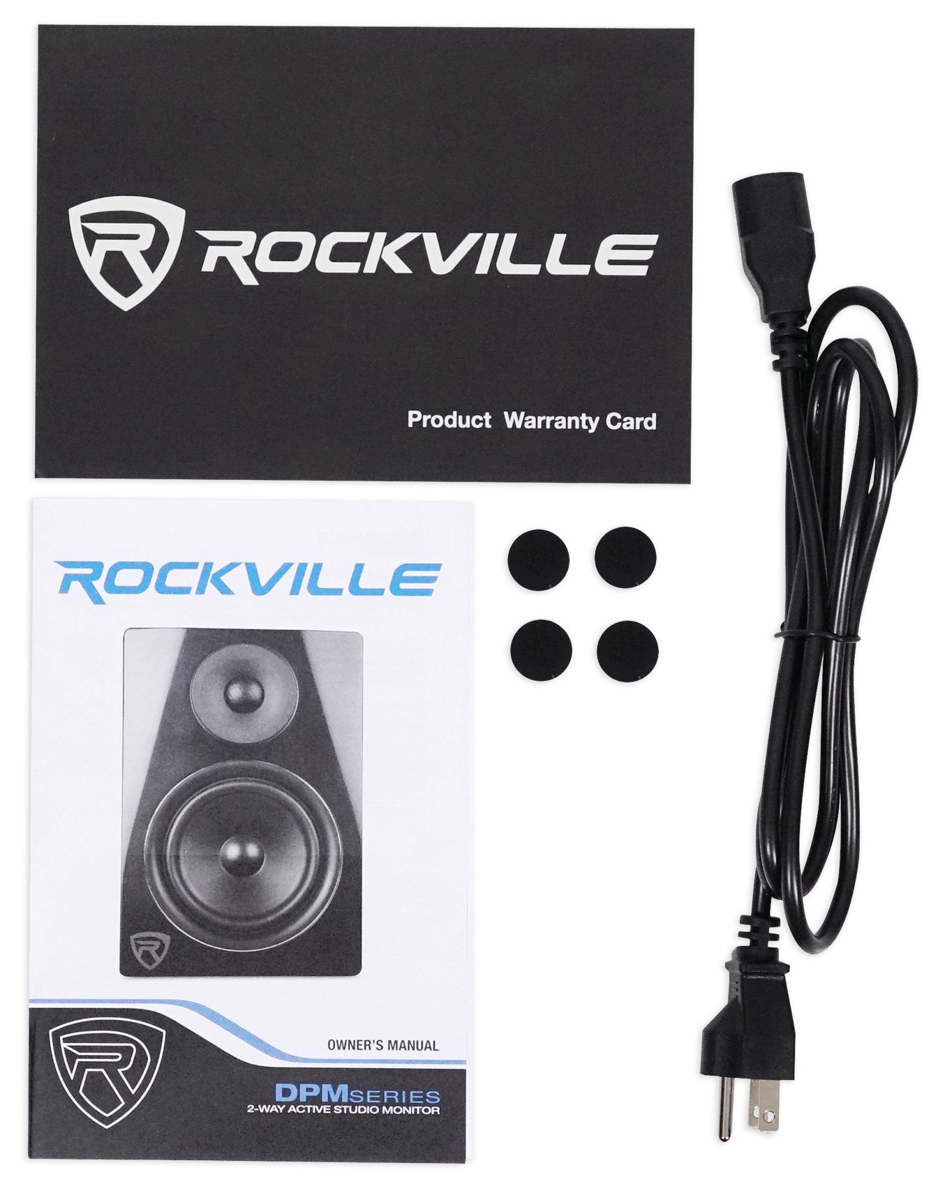 Rockville DPM5C Dual Powered 5.25