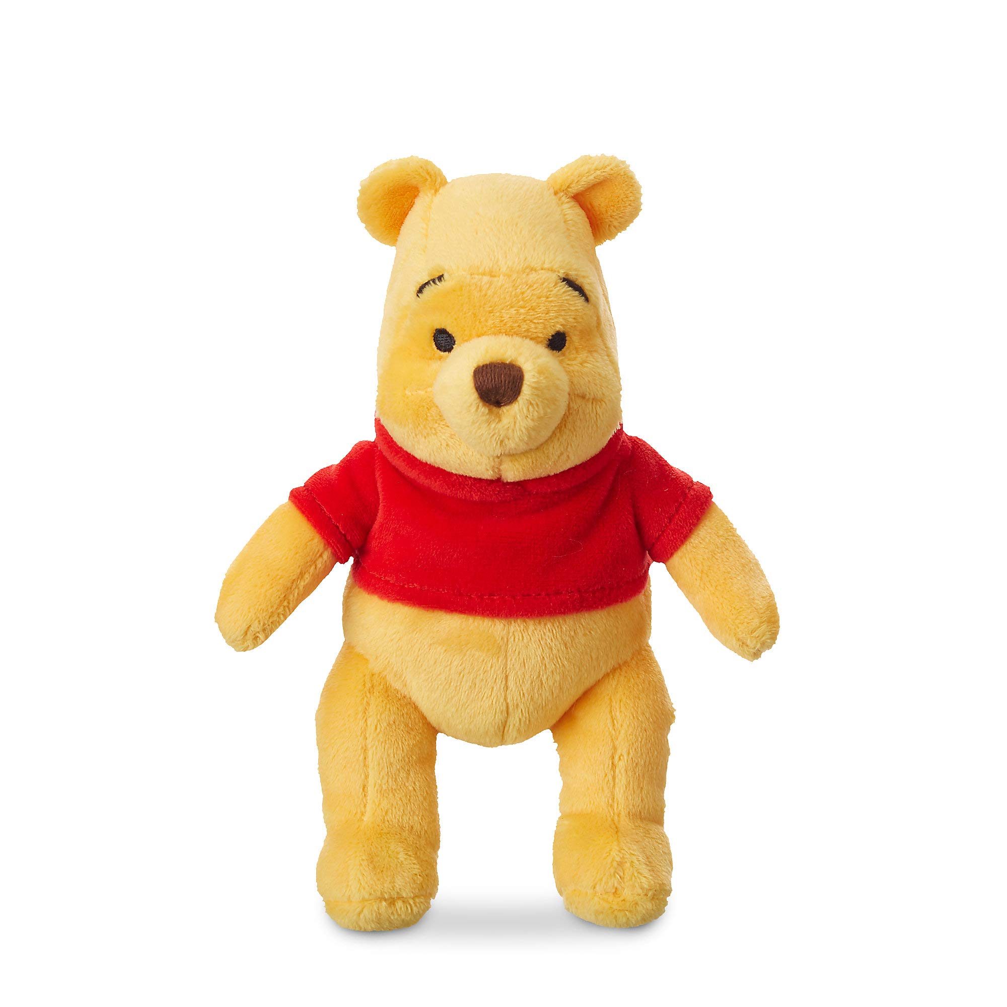 Disney Winnie The Pooh Mini Bean Bag Plush Toy - Soft Stuffed Animal for Kids' Room Decor, Gift & Cuddling Companion