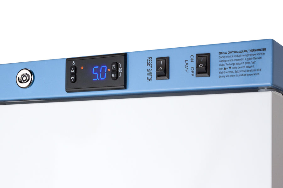 Accucold 6 Cu.Ft. ADA Height Vaccine Refrigerator ARS62PVBIADA - Perfect for Medical Clinics, Pharmacies & Vaccine Storage