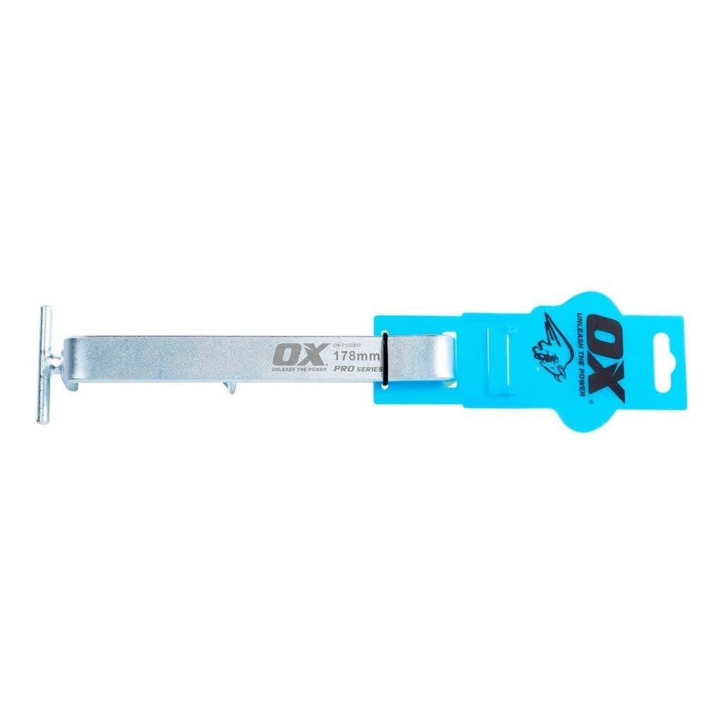OX Premium PRO Series Brick Clamps - Heavy Duty 180mm Silver Clamps for Masonry, Bricklaying, and Construction Projects - Perfect for DIY Home Improvement and Professional Contractors
