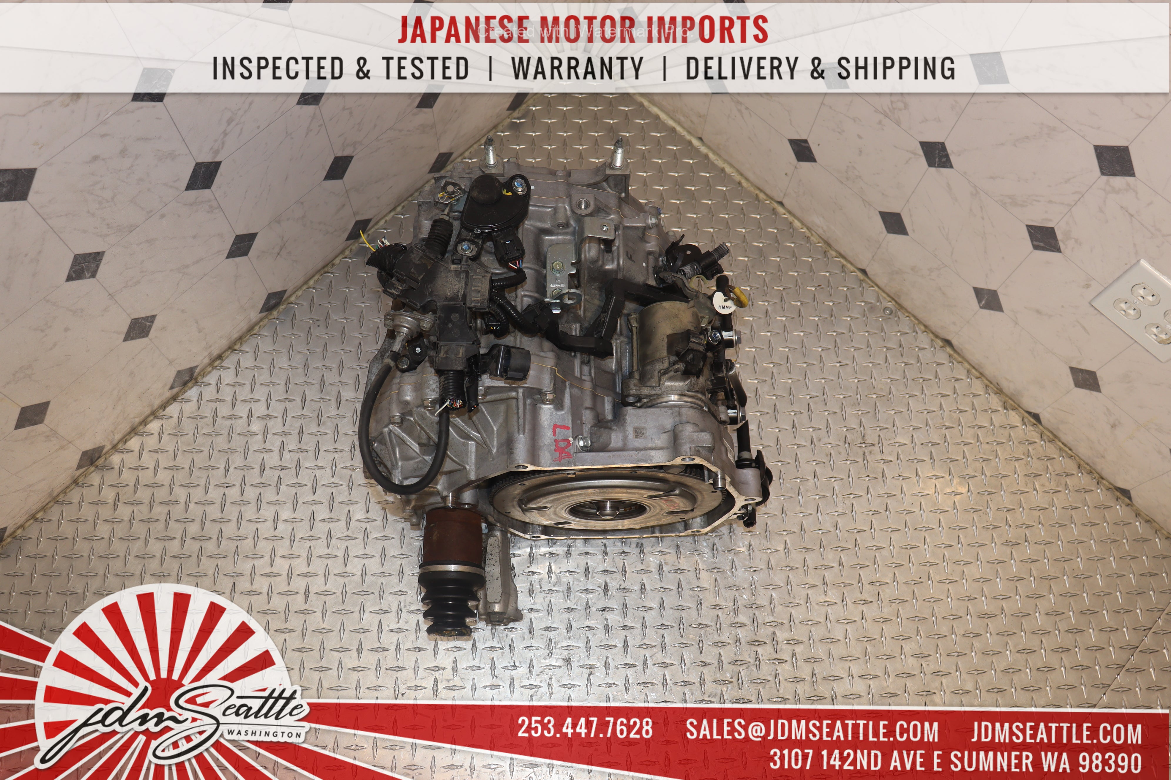 JDM 10-11 Honda Insight Hybrid CVT Automatic Transmission LDA MF6 - Compatible with 2010-2011 Honda Insight Models - Perfect for Smooth Gear Shifting & Fuel Efficiency