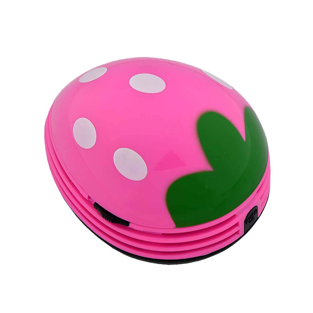 Pink Strawberry Vacuum Cleaner for Home & Office Desktop