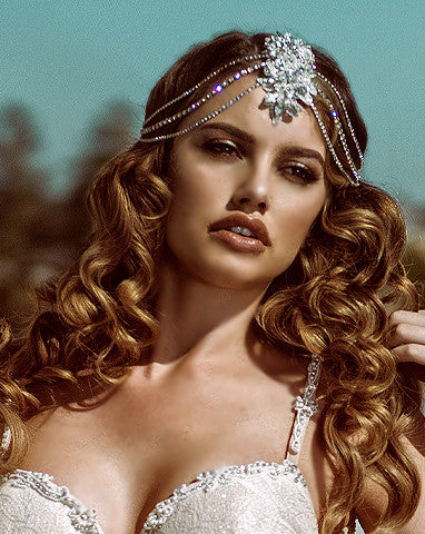 Elegant Bohemian Bridal Headpiece - Allegra by Kezani | Perfect for Weddings, Boho-Chic Events & Festival Fashion Accessories