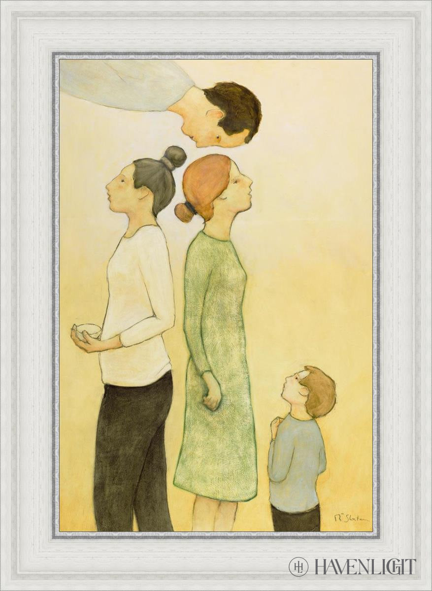 Duet Observed - Romantic Couple Painting by Rick Shorten | Perfect for Valentine's Day Gifts, Anniversary Presents & Home Decor