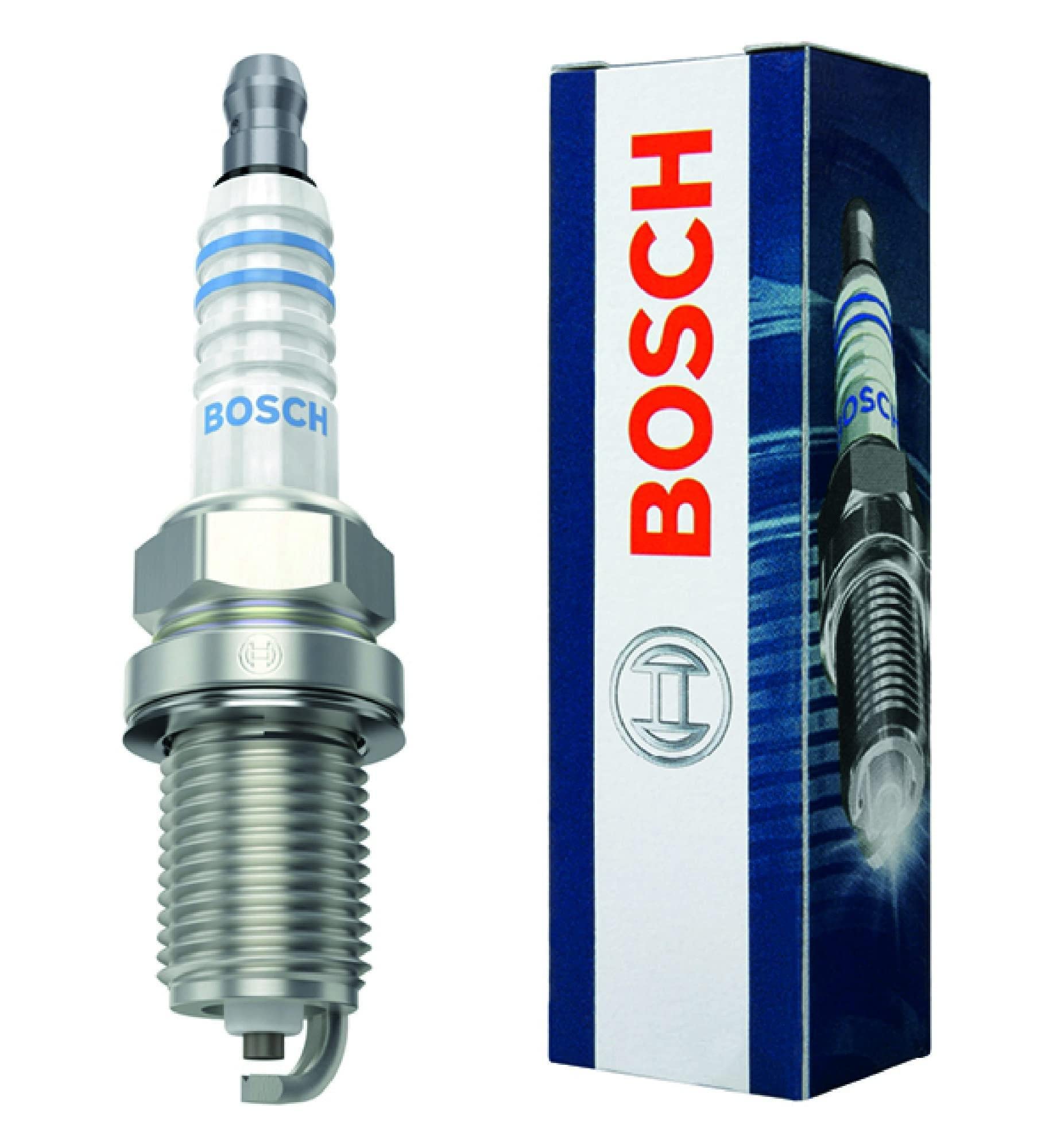 Bosch FR8DC Spark Plug - Nickel Alloy Electrode - High Performance Ignition for Cars, Trucks & SUVs - Ideal for Daily Commuting & Highway Driving