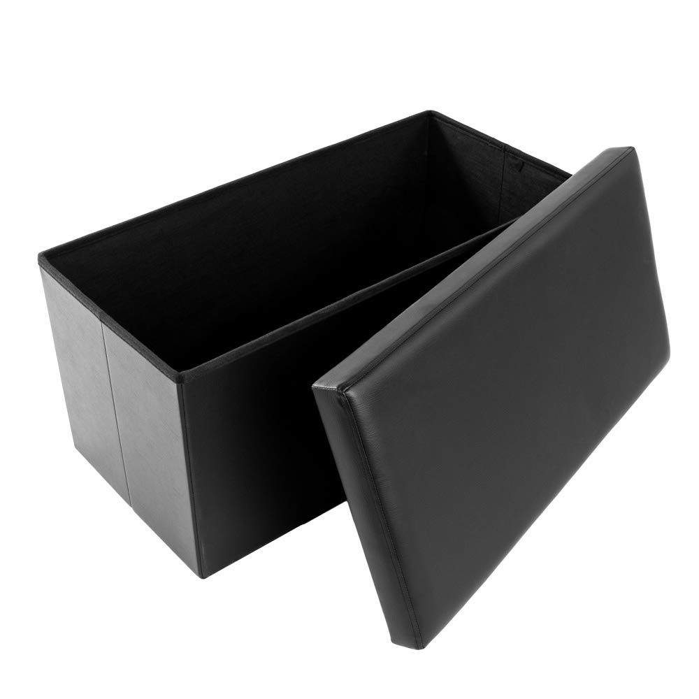 Mytunes Folding Storage Ottoman Bench - 30
