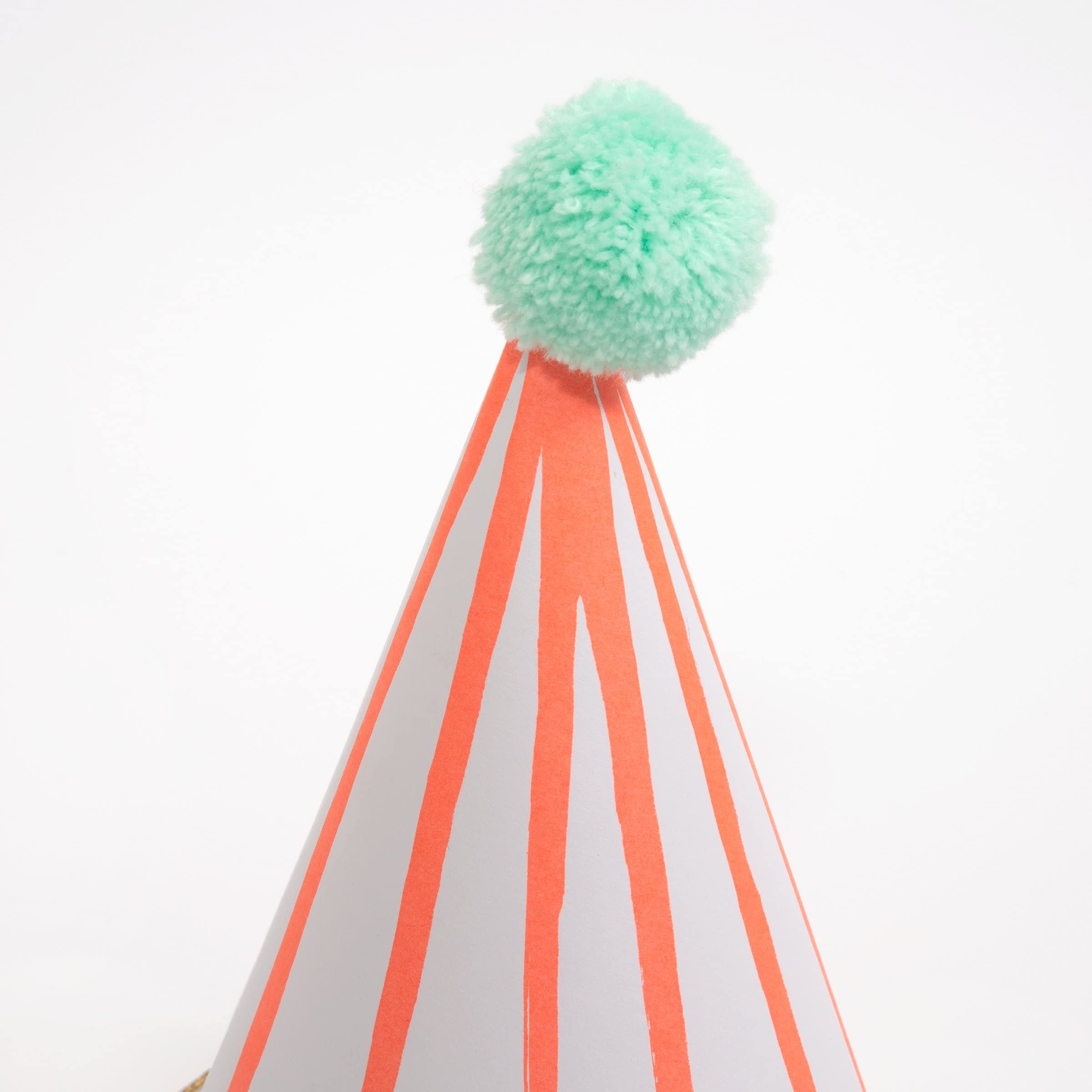 Meri Meri Birthday Party Hats - Pack of 8 Colorful Cone Hats for Kids & Adults | Fun Birthday Party Supplies for Celebrations, Festivals & Special Events