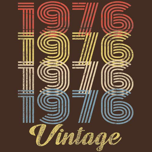 1976 Vintage Retro 49th Birthday Gift for Men - Funny 49th Birthday T-Shirt - Perfect for 49 Year Old Dad, Husband & Birthday Party Celebration