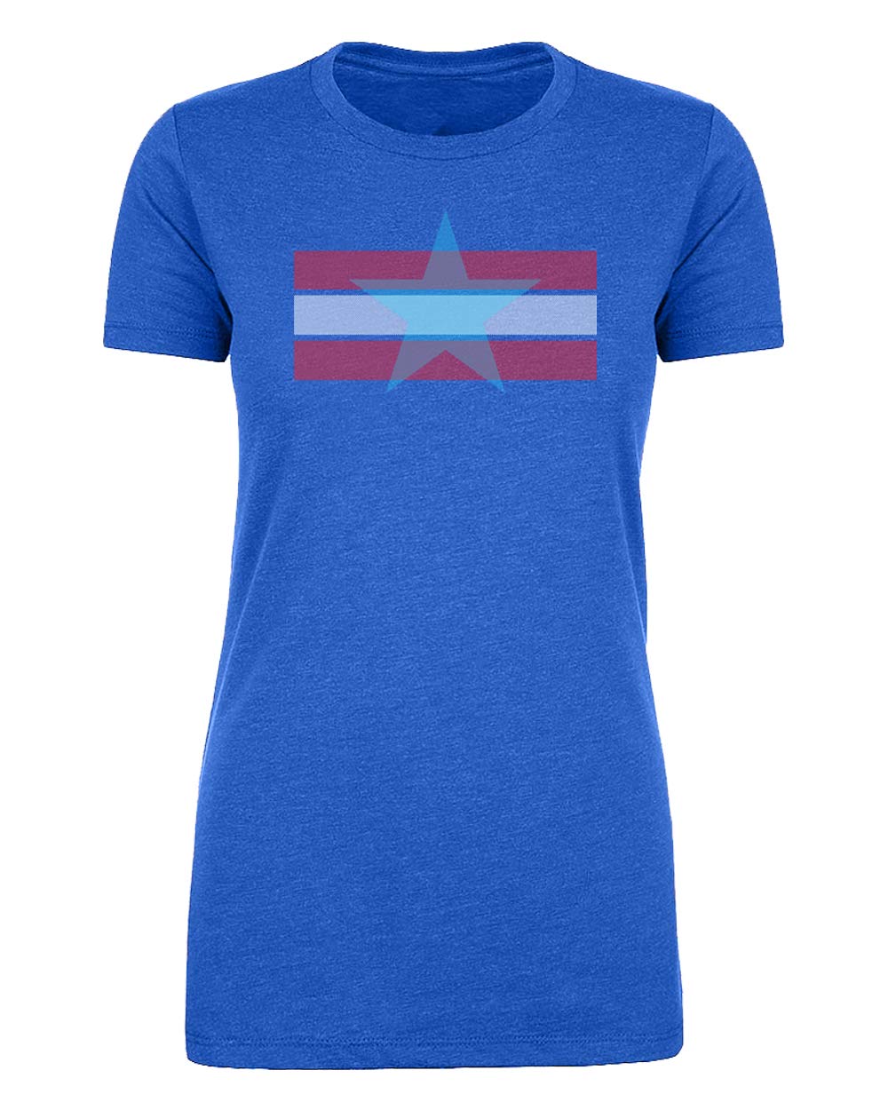 Women's Stars and Stripes 4th of July Patriotic Graphic T-Shirt - Comfortable Ladies American Flag Tee for Independence Day Celebrations, BBQ Parties & Summer Outfits