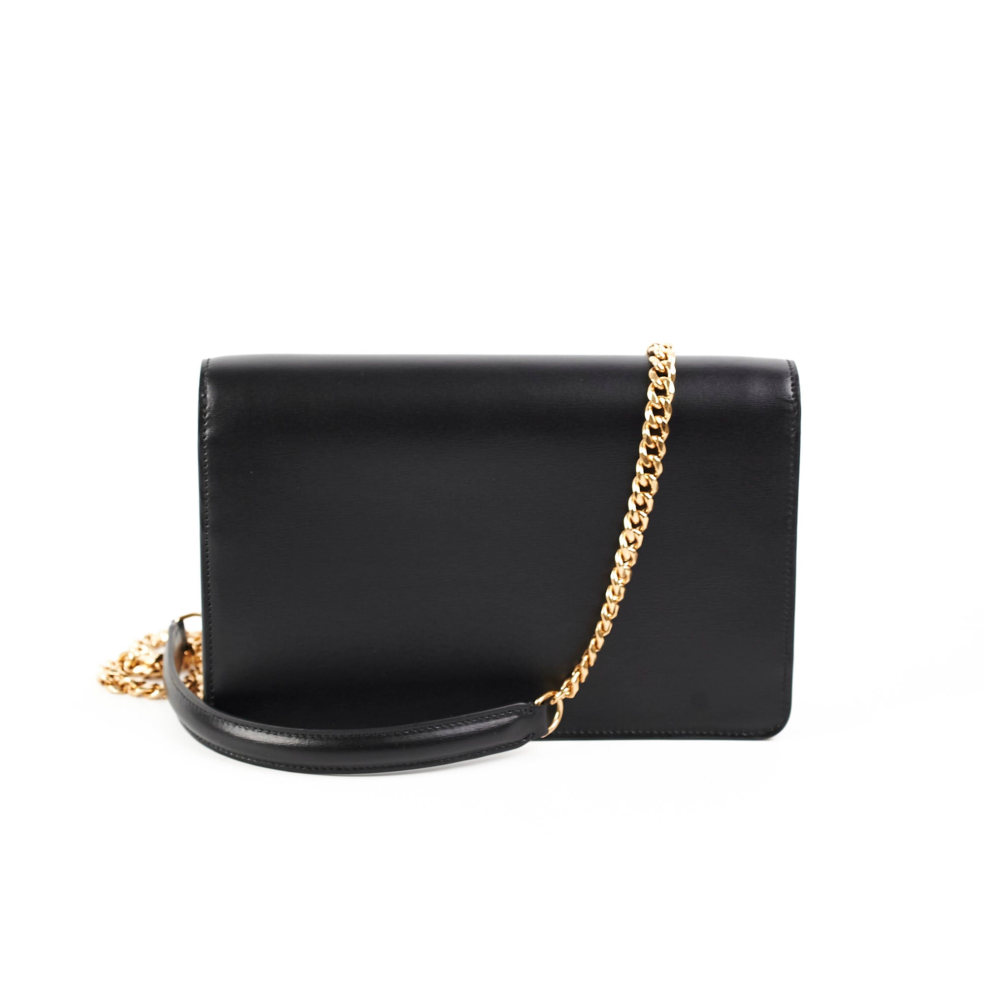 Celine Triomphe Black Wallet On Chain WOC - Stylish Crossbody Bag for Women | Perfect for Evening Parties, Date Nights & Daily Essentials