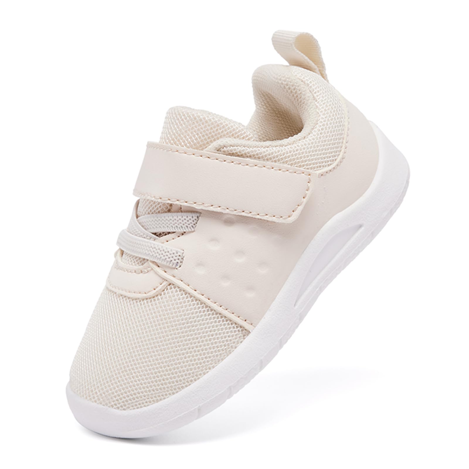 MORENDL Toddler Baby Shoes 0-4 Years - Lightweight Breathable Non-Slip Sneakers for Boys & Girls - Running Walking Tennis Barefoot Sports Shoes - Perfect for Playground, School & Outdoor Activities