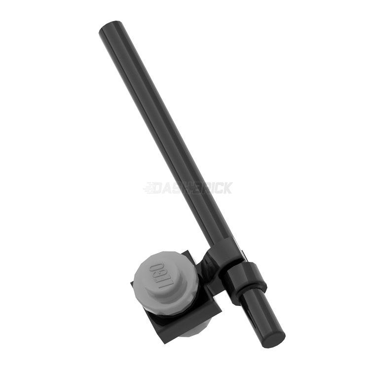 LEGO Fishing Rod Toy - Black Brick Built MiniMOC for Kids & Collectors | Perfect for Creative Play, DIY Projects & LEGO Collections