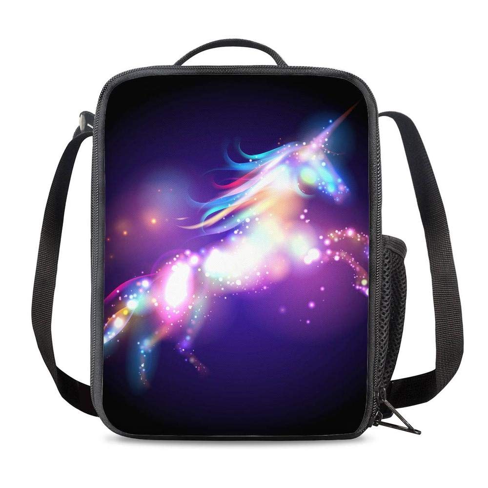 **Insulated Galaxy Unicorn Lunch Box for Kids - Leakproof Food Container for School, Travel & Picnic - Cute Meal Bag for Boys & Girls**