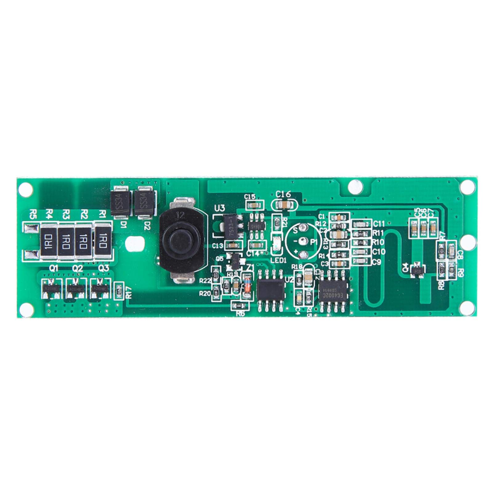 3.2V/3.7V Solar Light Controller Module YX-408 with Microwave Radar Motion Sensor & Switch - DIY Solar Garden Lights, Outdoor Security Lighting Circuit Board