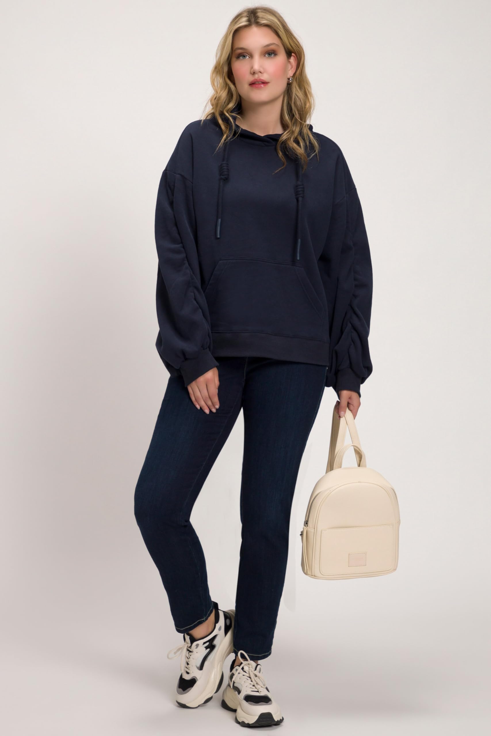 Ulla Popken Damen Sweatshirt - Bequemes Damen Sweatshirt für Casual Looks und Entspannung zu Hause