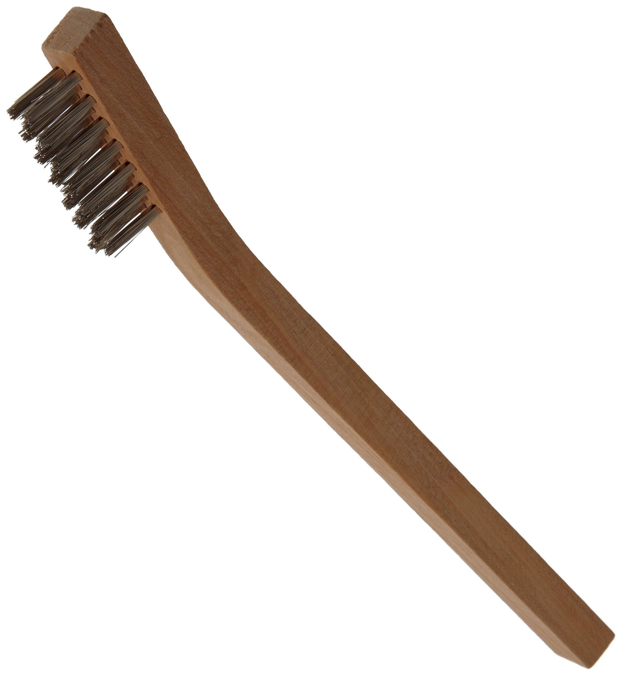 Norton 304 Stainless Steel Wire Scratch Brush - Short Handle, 0.006