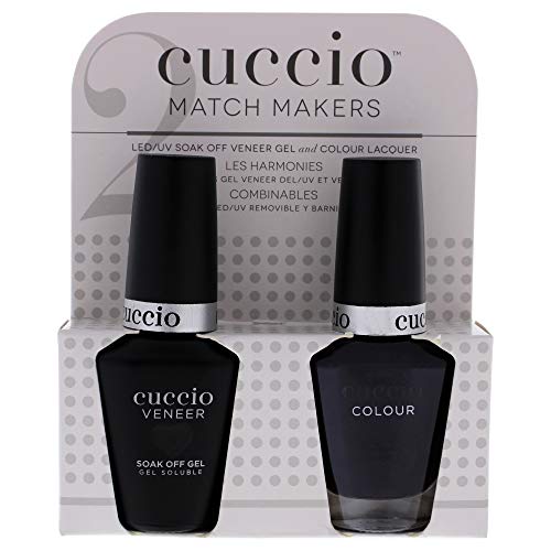 Cuccio Veneer and Colour Matchmaker Nail Polish - Nights in Napoli Shade | Long-Lasting Gel Polish for Manicures & Pedicures | Perfect for Salon Quality Nails at Home or Professional Use