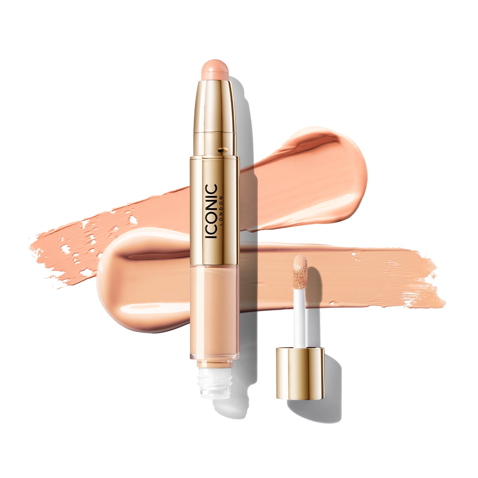 Radiant Concealer & Brightening Duo - Full Coverage Under Eye Corrector for Dark Circles & Blemishes - Perfect for Everyday Makeup & Professional Use