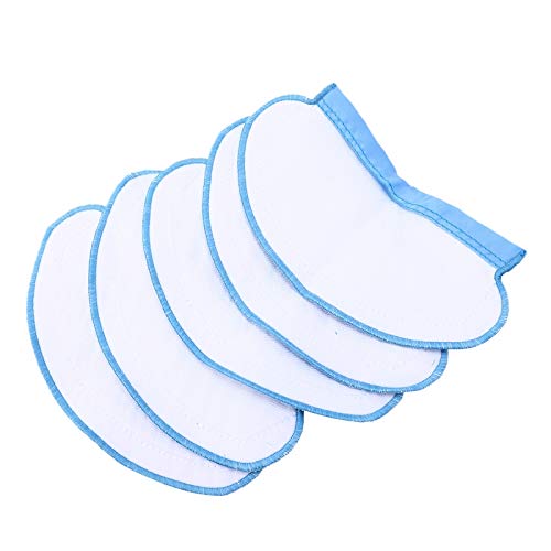 5Pcs Replacement Mop Cloths for Deebot OZMO 950/920 Robot Vacuum Cleaner - Washable & Durable Cleaning Pads - Perfect for Hardwood Floors & Tile Cleaning