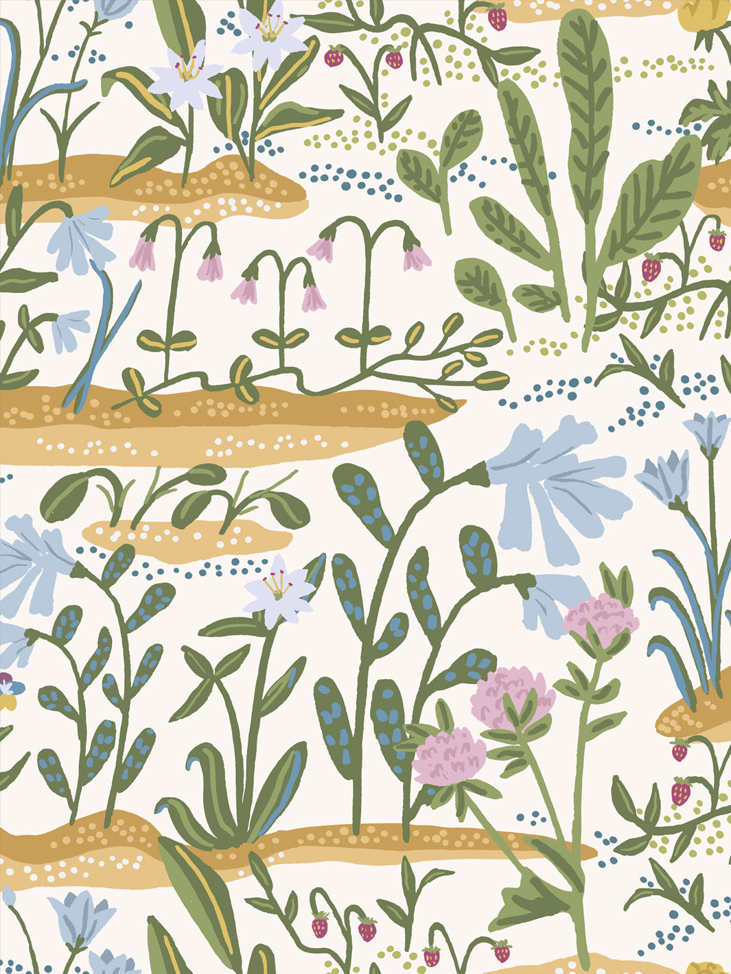 Josefin Wallpaper by Sarah Jessica Parker - Premium Parchment Design for Elegant Home & Office Decor