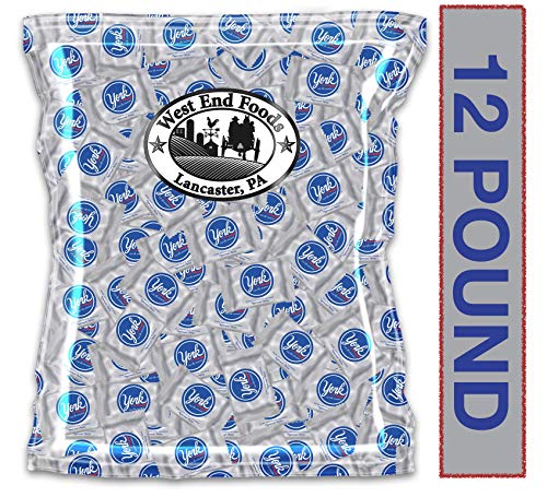 YORK Peppermint Milk Chocolate Patties - Bulk Candy 12 Pounds for Baking, Parties & Holiday Treats