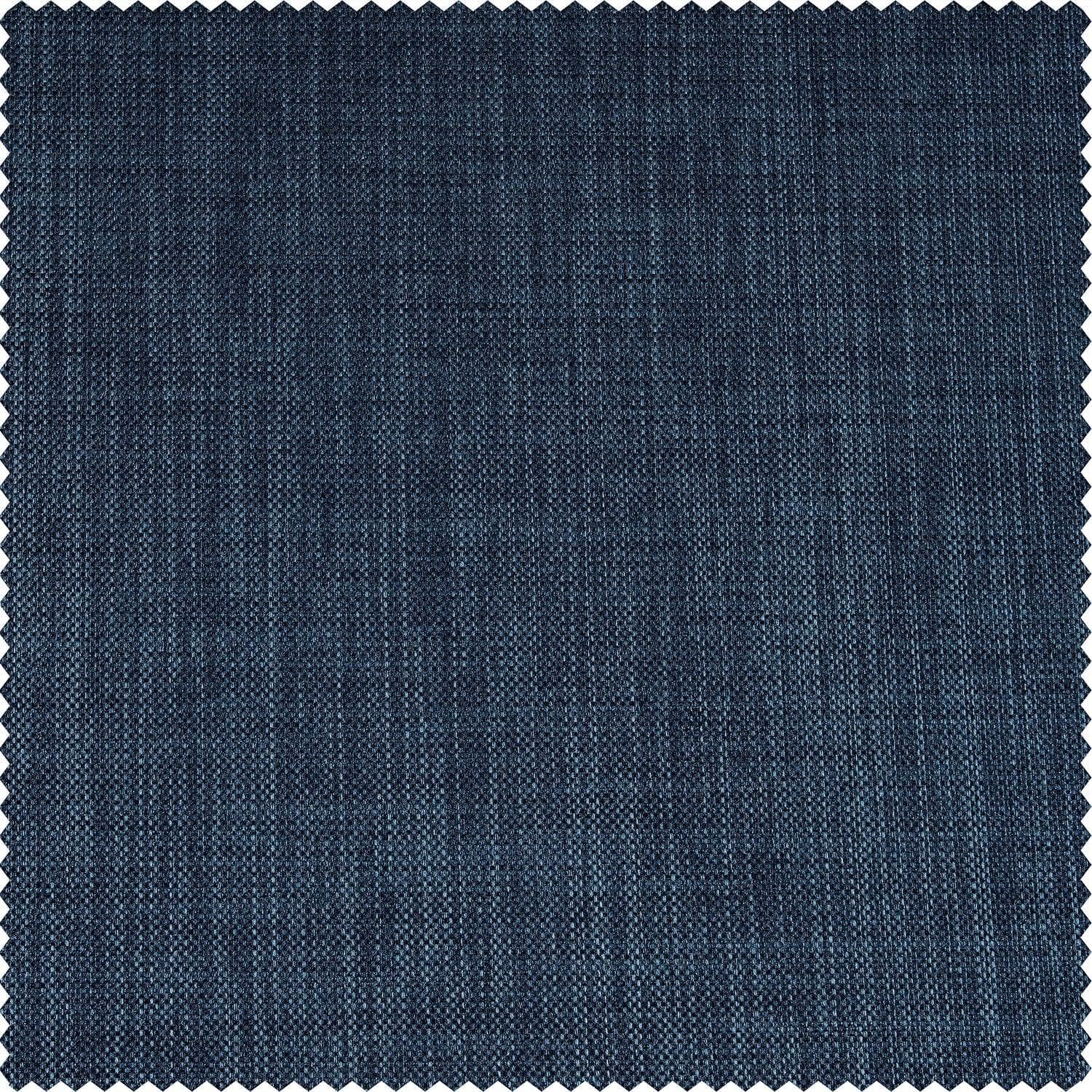 Premium Dark Blue Performance Linen Fabric Swatch - High-Quality Upholstery & Drapery Material for Home Decor and DIY Projects