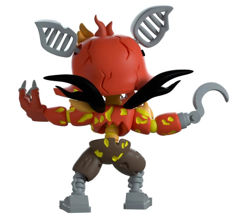 Five Nights at Freddy's Grimm Foxy Vinyl Figure - Official FNAF Collectible for Horror Game Fans & Home Decor