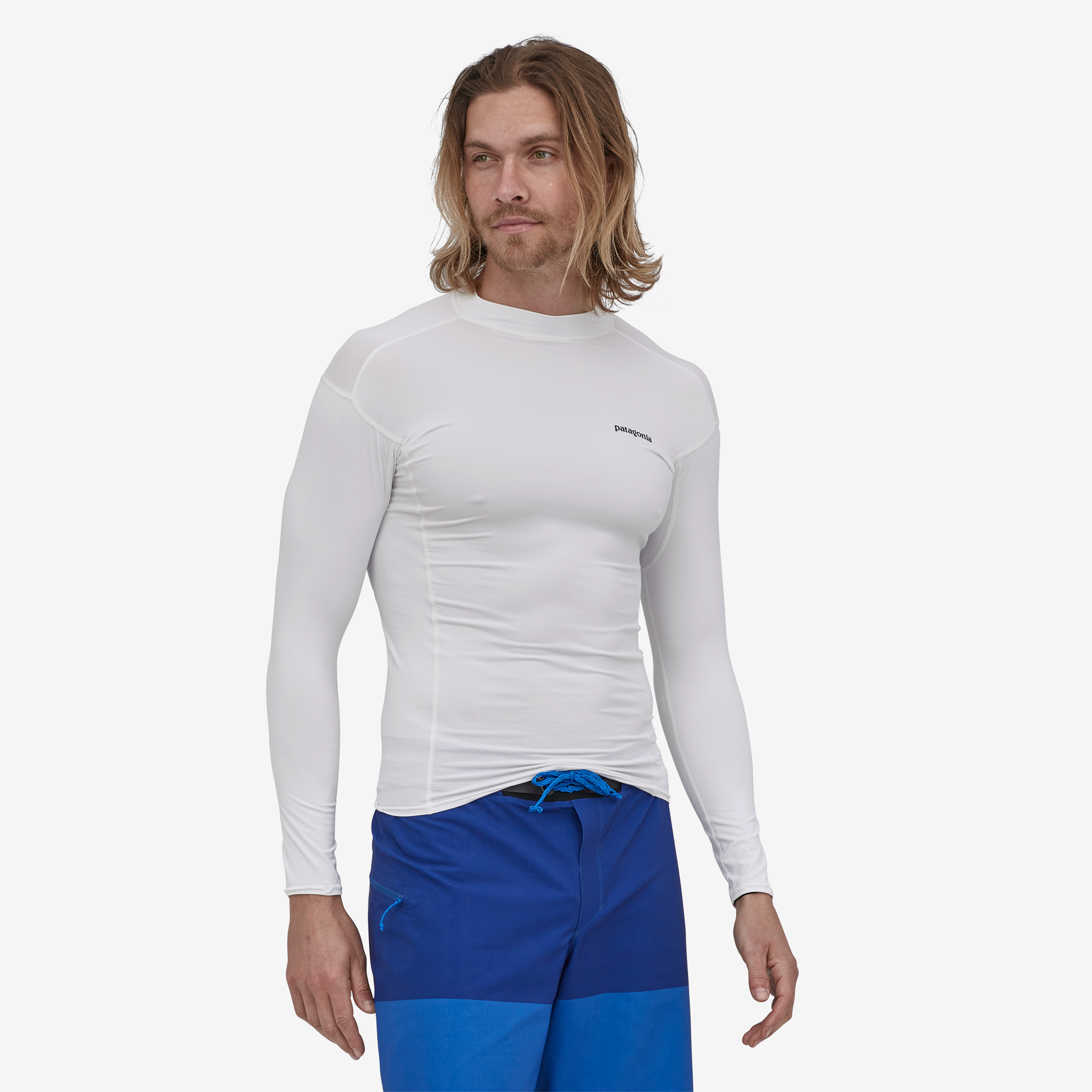 Men's Long Sleeve Rash Guard UV Protection Shirt - Quick Dry Surfing Top for Swimming, Beach & Outdoor Activities