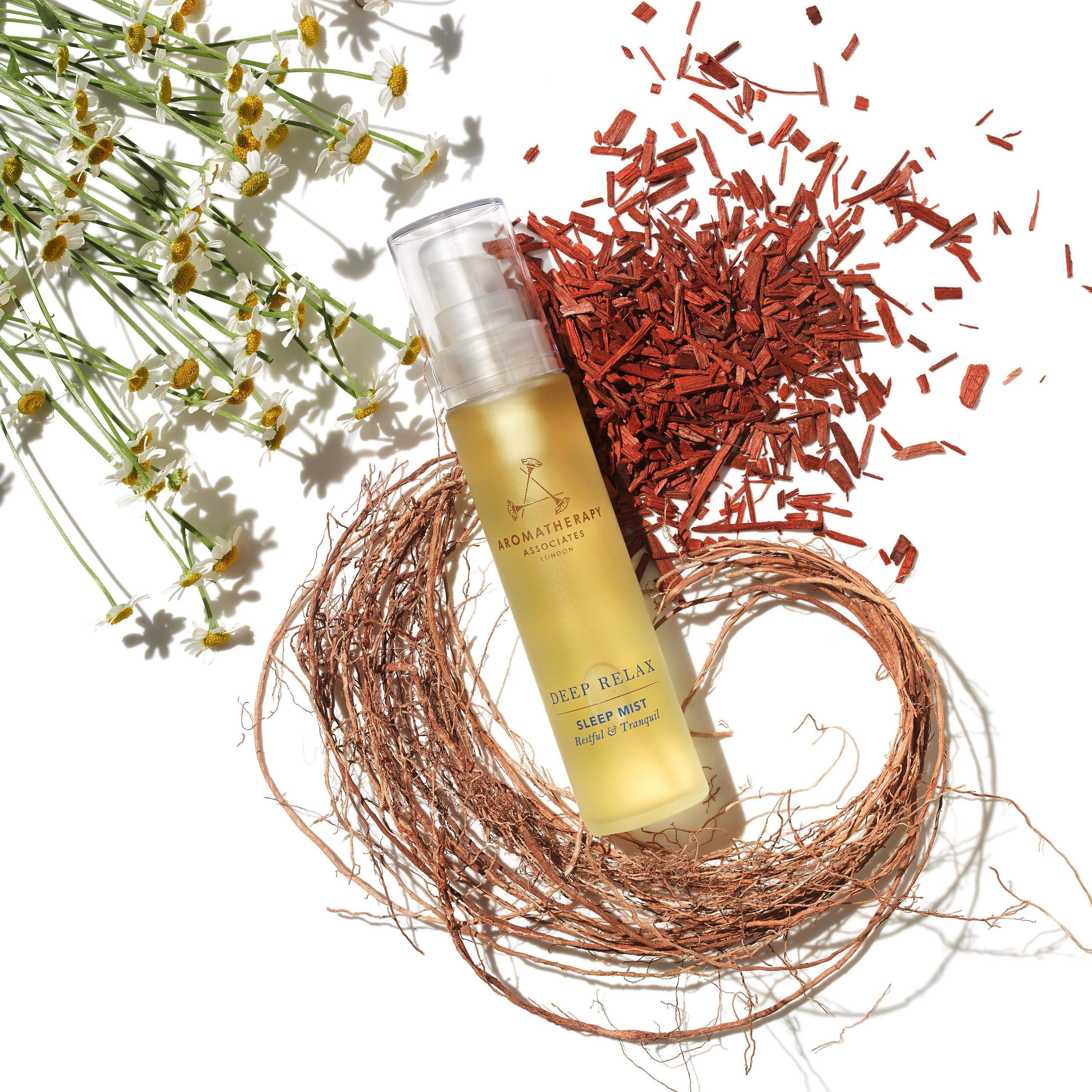 Deep Relax Sleep Mist - Natural Lavender & Chamomile Essential Oil Spray for Better Sleep & Stress Relief | Perfect for Bedtime, Travel & Relaxation