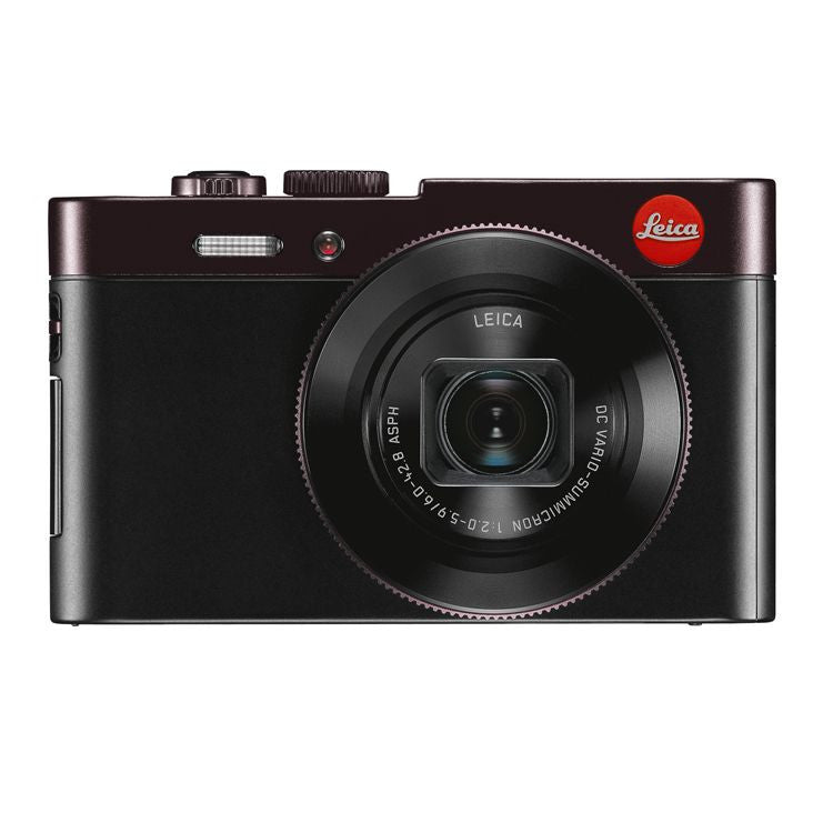 Leica C Digital Camera - Dark Red | Compact & Stylish for Travel, Street Photography & Everyday Use