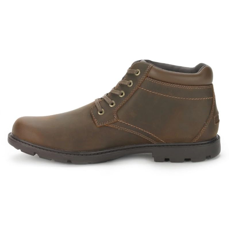 Rockport Men's Storm Surge Plain Toe Boot - Waterproof Hiking & Work Boots for Outdoor Adventures & Casual Wear