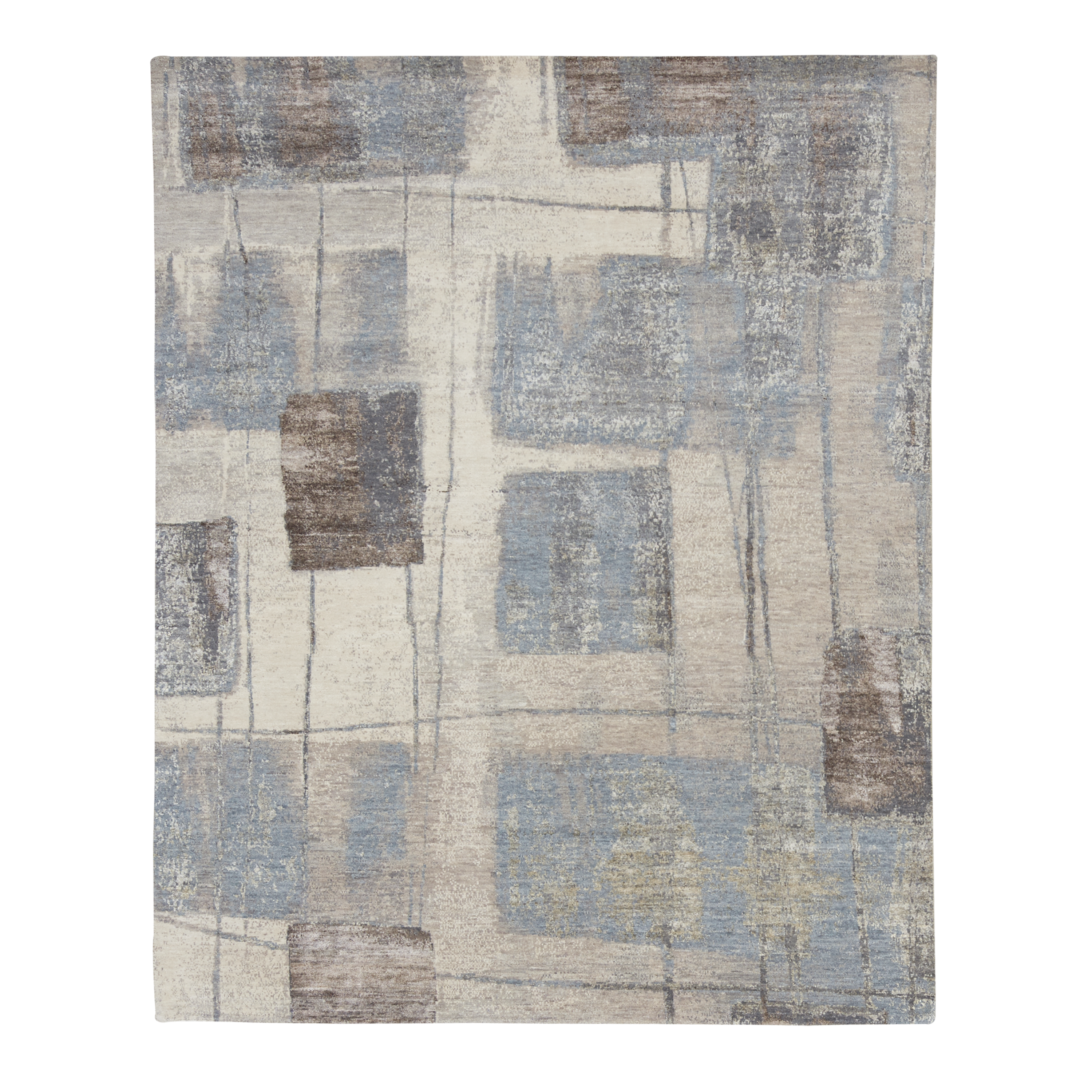 Francie Ivory/Grey - Elegant and Soft Plush Throw Blanket for Cozy Home Decor, Perfect for Sofa, Bed, and Gift Giving