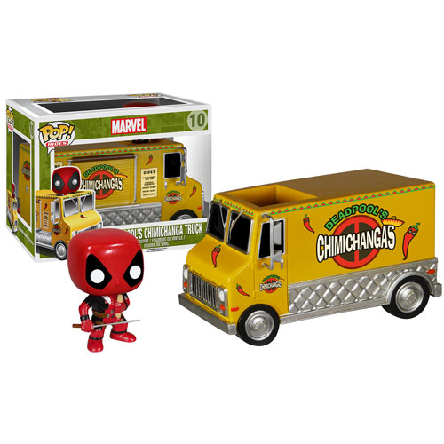 Deluxe Marvel Deadpool Chimichanga Truck #10 - Collectible Action Figure Toy for Adults & Kids - Perfect for Display, Gifts, and Marvel Comics Fans