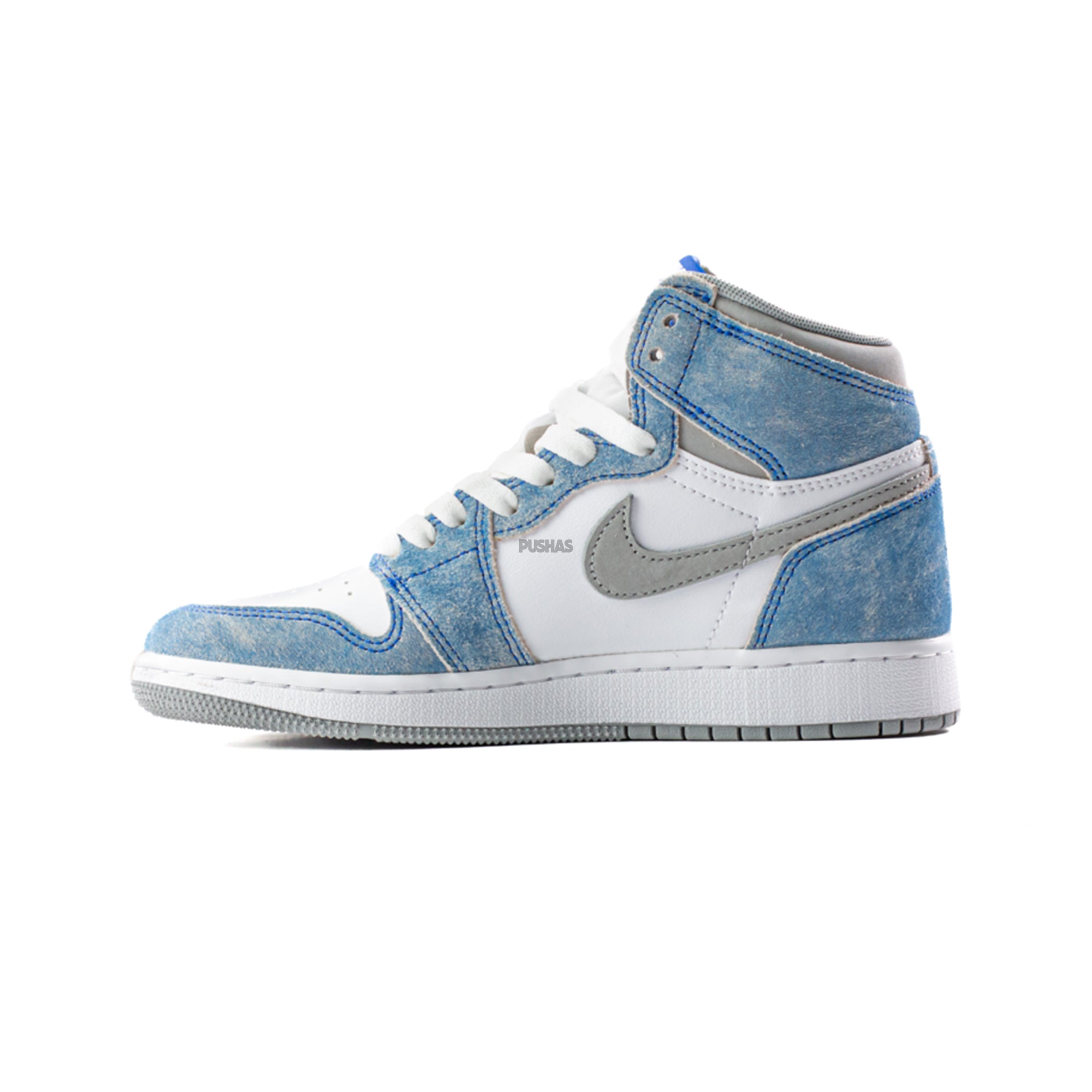 Air Jordan 1 OG Hyper Royal GS Sneakers (2021) - Basketball Shoes for Women & Girls - Perfect for Streetwear, Casual Outfits & Court Performance