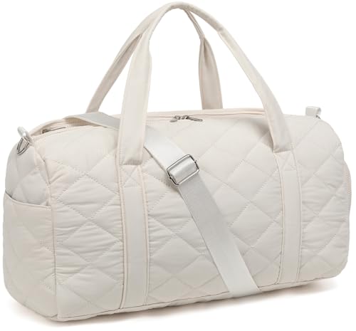 Quilted Beige Diamond Shaped Fabric