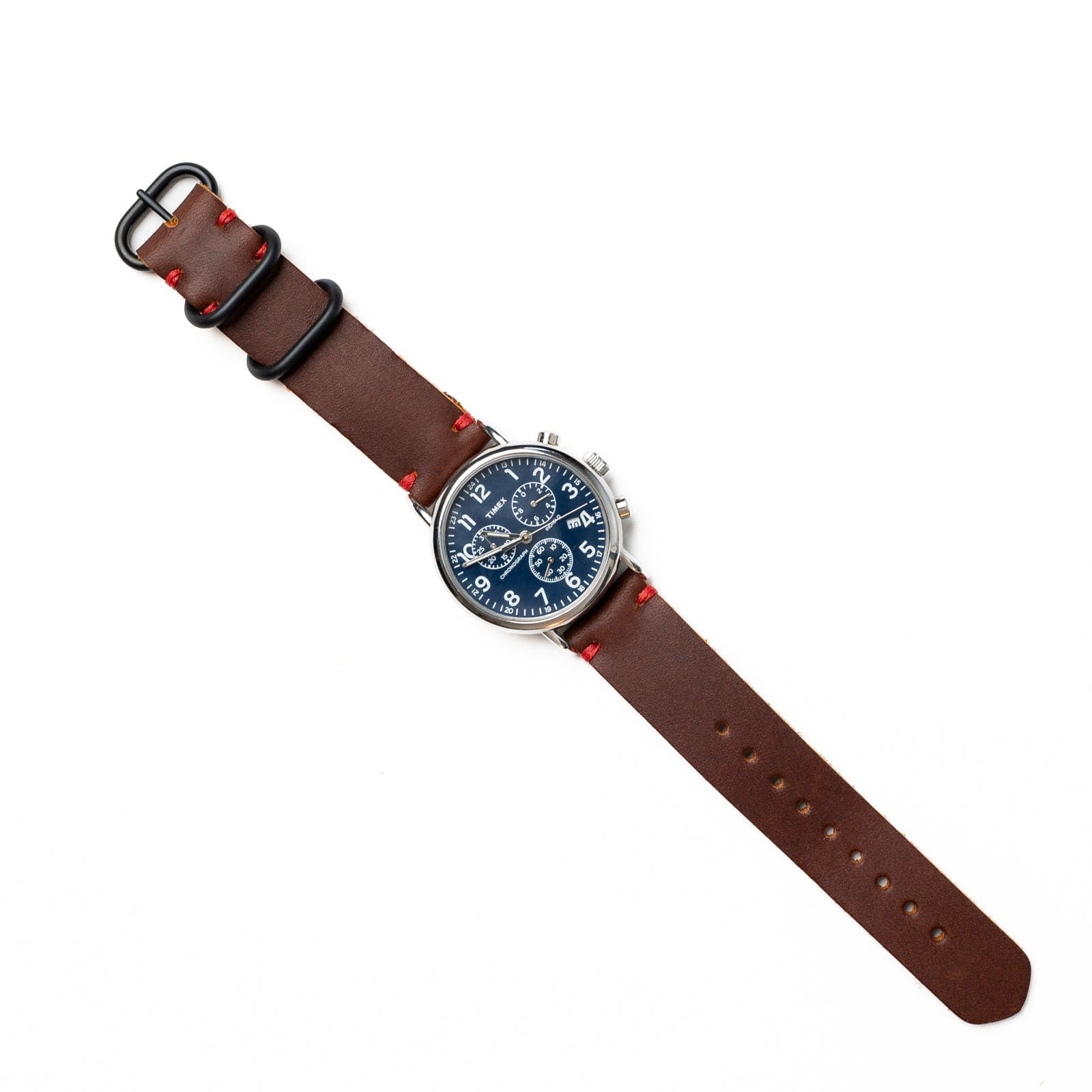 Premium Genuine Leather Watch Band for Men & Women - Adjustable Replacement Strap - Compatible with Apple Watch, Samsung Galaxy, Fitbit - Perfect for Work, Travel & Everyday Wear