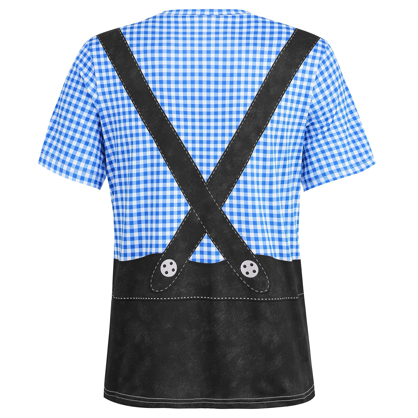 maxToonrain Oktoberfest T-Shirts for Men - Traditional Bavarian Lederhosen Style Short Sleeve Printed Shirt | Perfect for Beer Festivals, German Themed Parties & Casual Wear