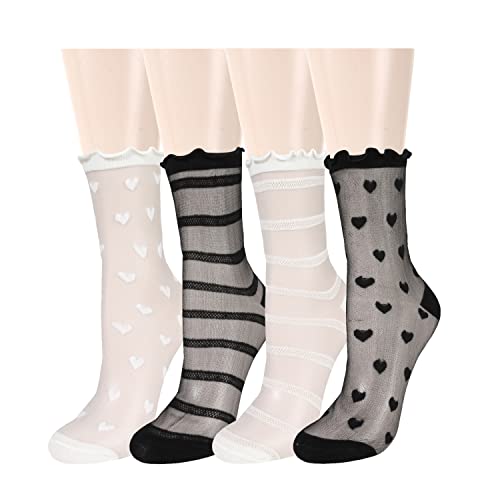 4 Pack-heart Stripe