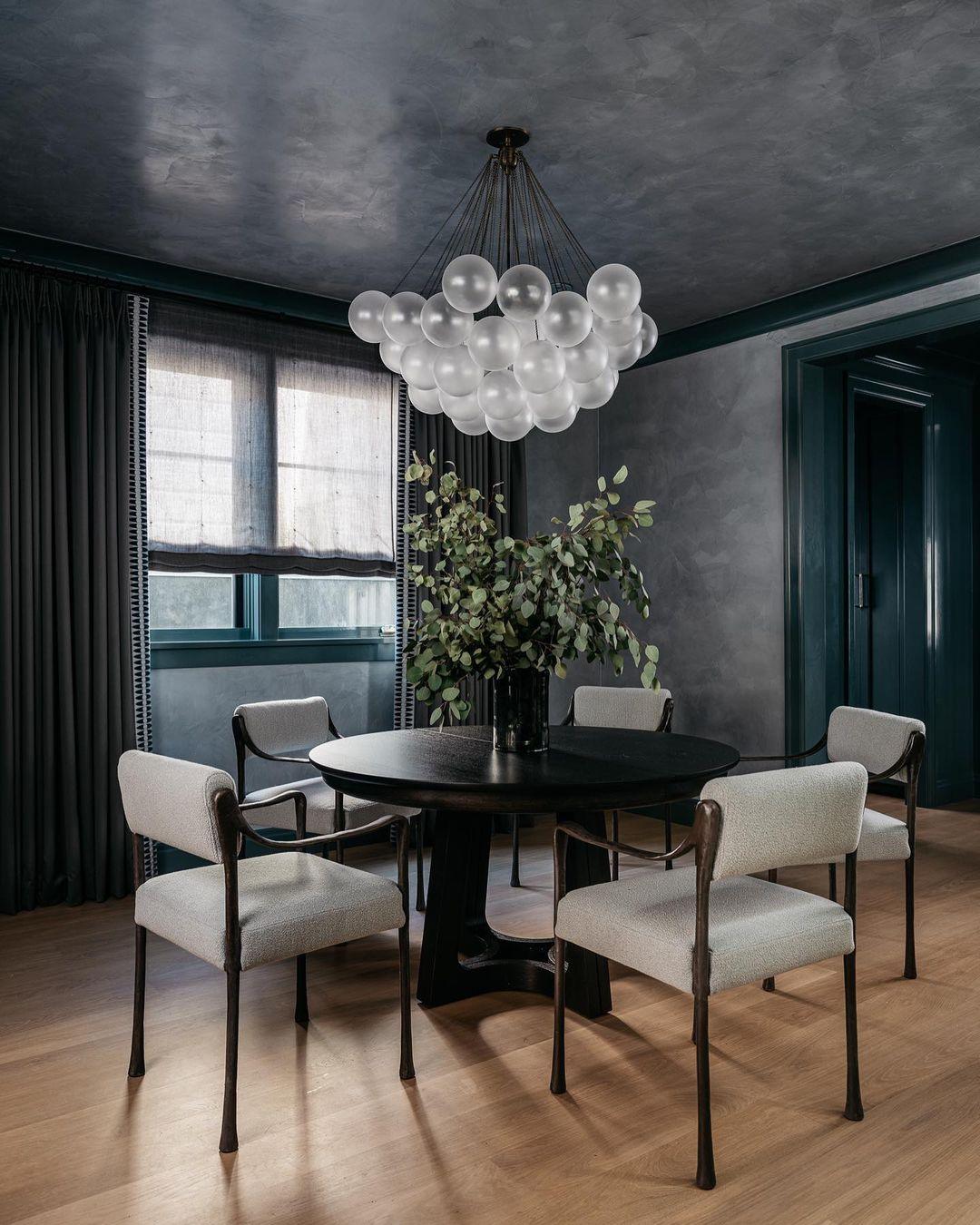 Elegant Bubble Chandelier - Modern Crystal Ceiling Light Fixture for Dining Room, Bedroom & Living Room Decor | Perfect for Home, Wedding & Event Lighting