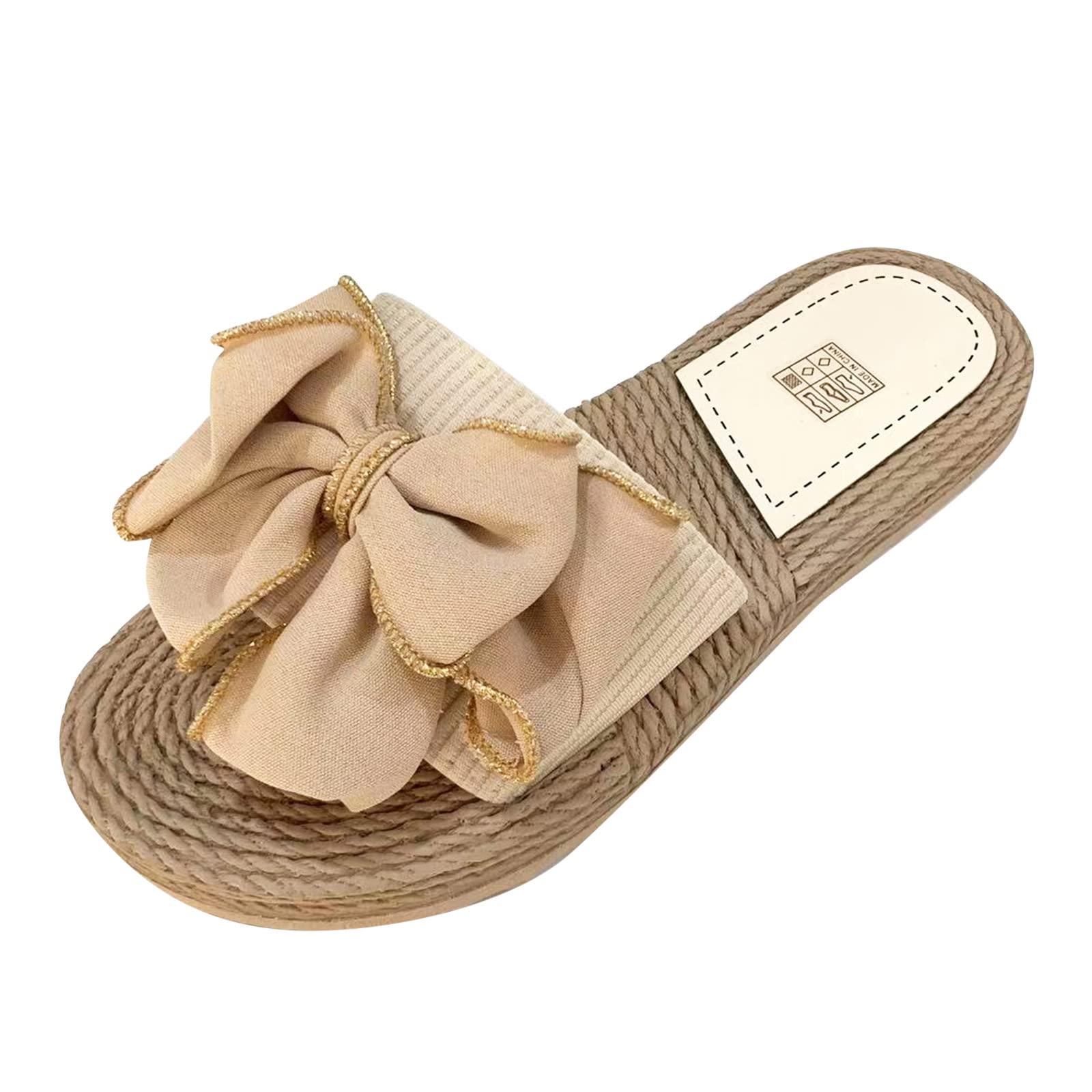 Women's Flat Beach Slippers - Summer Casual Sandals for Outdoor & Travel