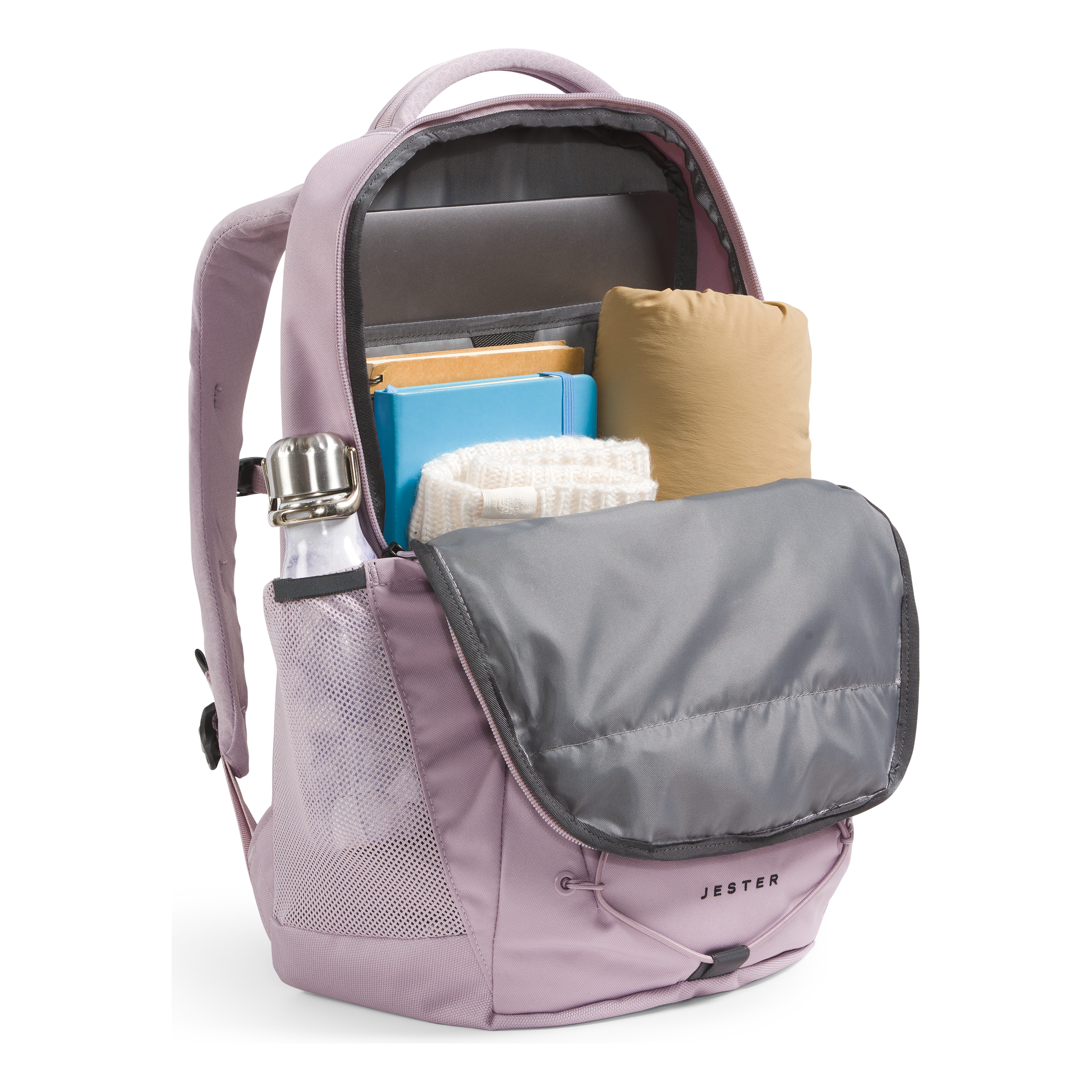 The North Face Women's Jester Backpack - Lightweight Laptop Daypack for Hiking, Travel & School - Durable Water-Resistant College Bookbag with Padded Shoulder Straps