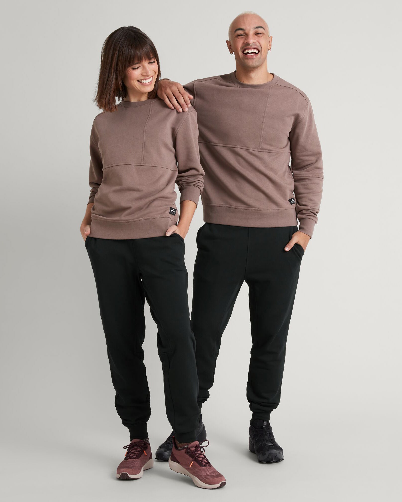 ANY Time Sweats LT Unisex Joggers - Comfortable Casual Pants for Men & Women, Black - Perfect for Running, Yoga, Lounging & Everyday Wear
