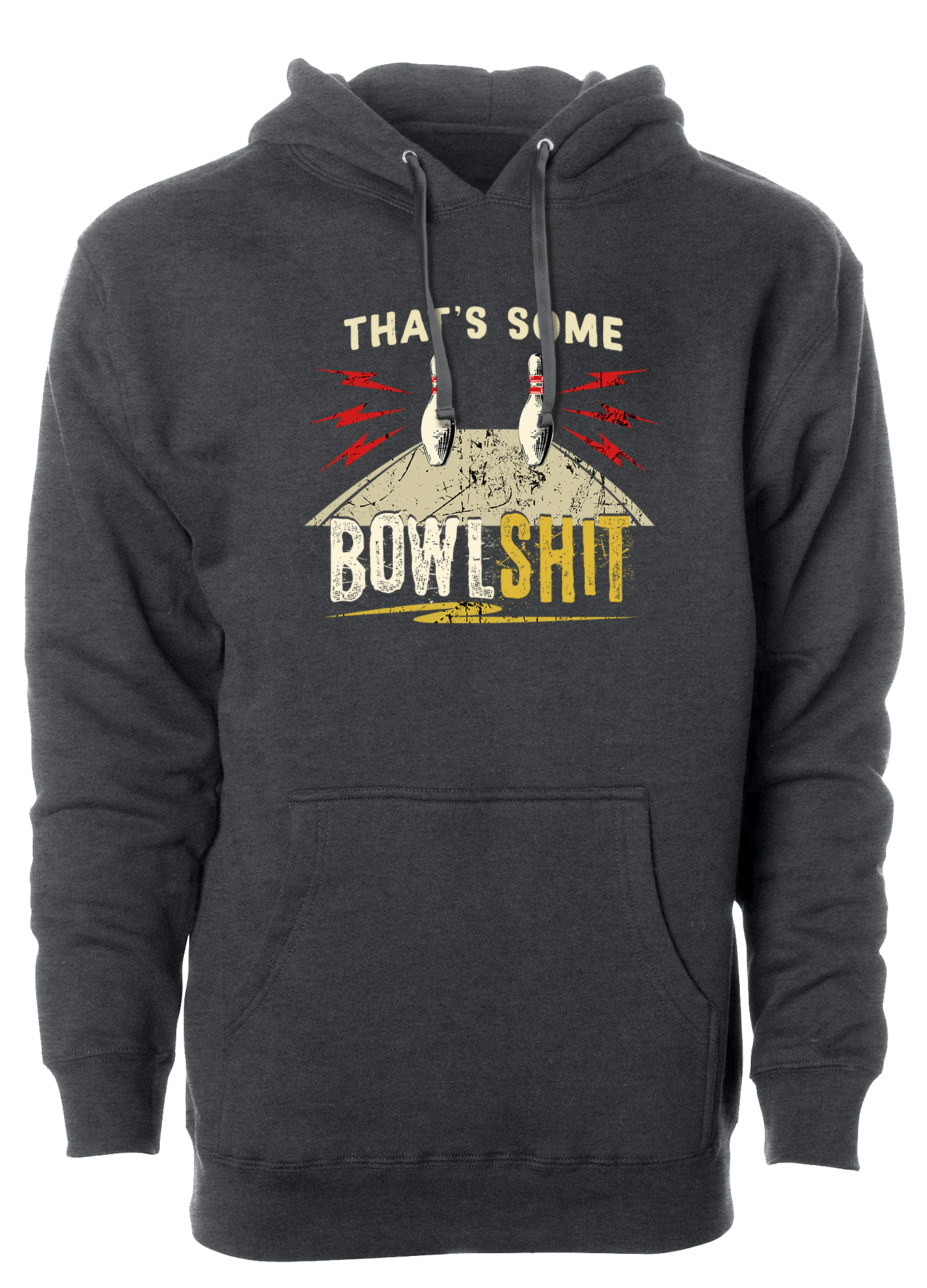 Funny That's Some Bowlshit Hoodie - Trendy Unisex Sweatshirt for Casual Wear & Gifts | Perfect for Streetwear, Gym, and Relaxing at Home