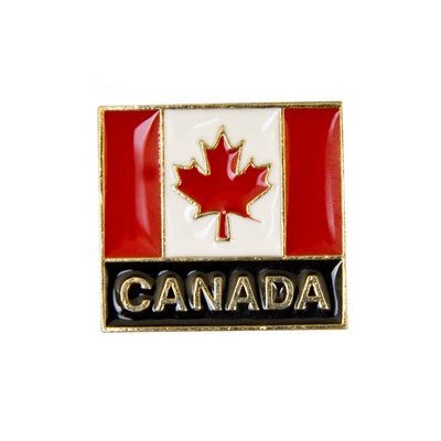 Canada Lapel Pin - Patriotic Canadian Flag Enamel Lapel Pin for Suits, Jackets & Hats - Perfect for Canada Day, National Pride & Gifts