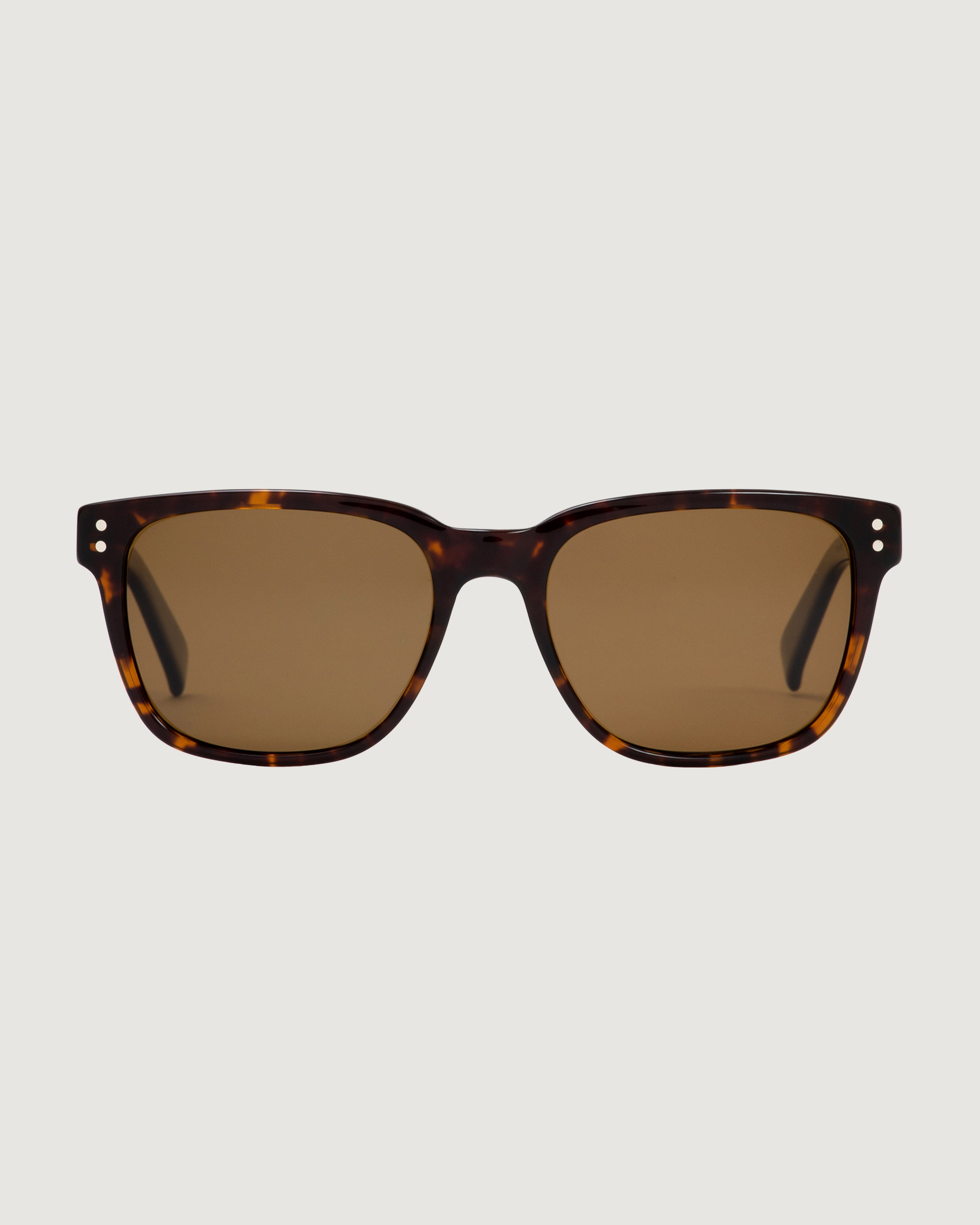 OTIS Test of Time X Sunglasses - Eco Matte Dark Tortoise/Brown Frame - UV Protection & Polarized Lenses for Outdoor Activities, Driving & Fashion