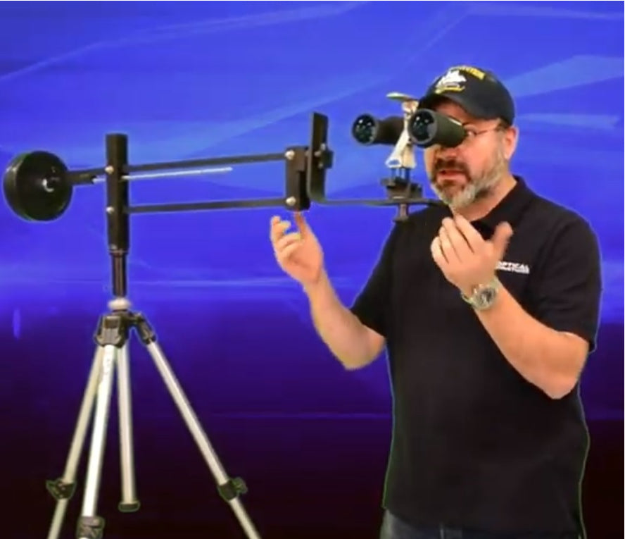 Farpoint Universal Binocular Mount Bundle - Adjustable Tripod Adapter for Astronomy, Bird Watching & Hunting | Compatible with Most Binoculars | Outdoor Observation & Stargazing Accessories