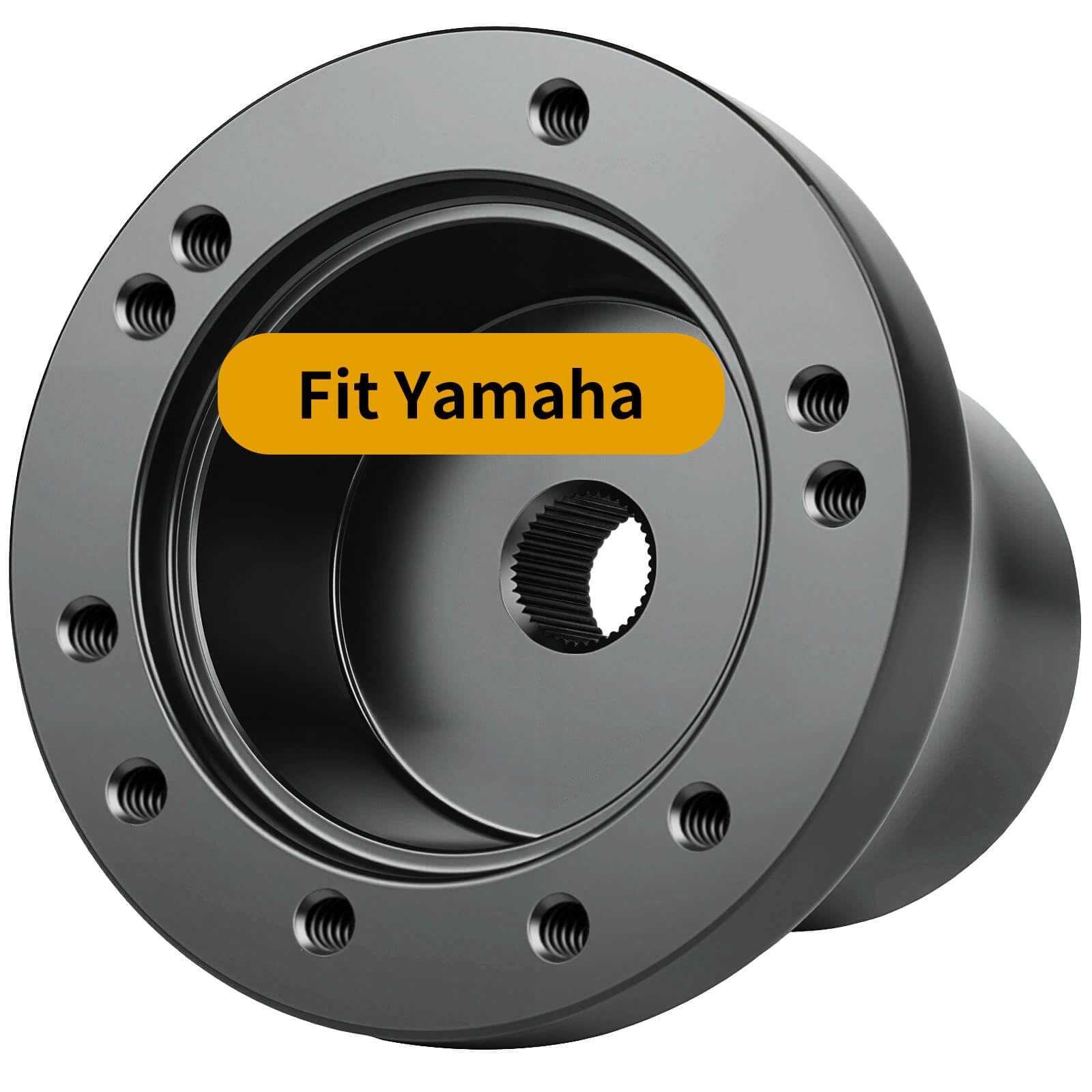 Yamaha G2-G29 Drive & Drive 2 Golf Cart Steering Wheel Adapter Hub - 5-6 Hole Universal Fit for Golf Cart Steering Wheels - Perfect for Upgrades & Custom Replacements on Golf Courses & Resorts