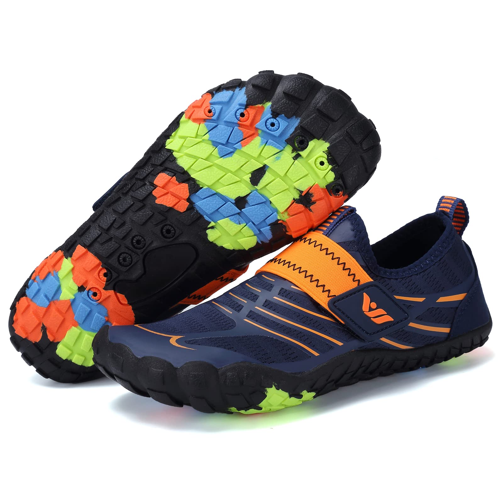 CIOR Boys & Girls Water Shoes - Quick-Dry Aqua Athletic Sneakers for Swimming, Beach & Water Sports | Lightweight Non-Slip Sport Shoes for Toddler, Little Kid & Big Kid | Perfect for Pool, Surfing & Outdoor Activities