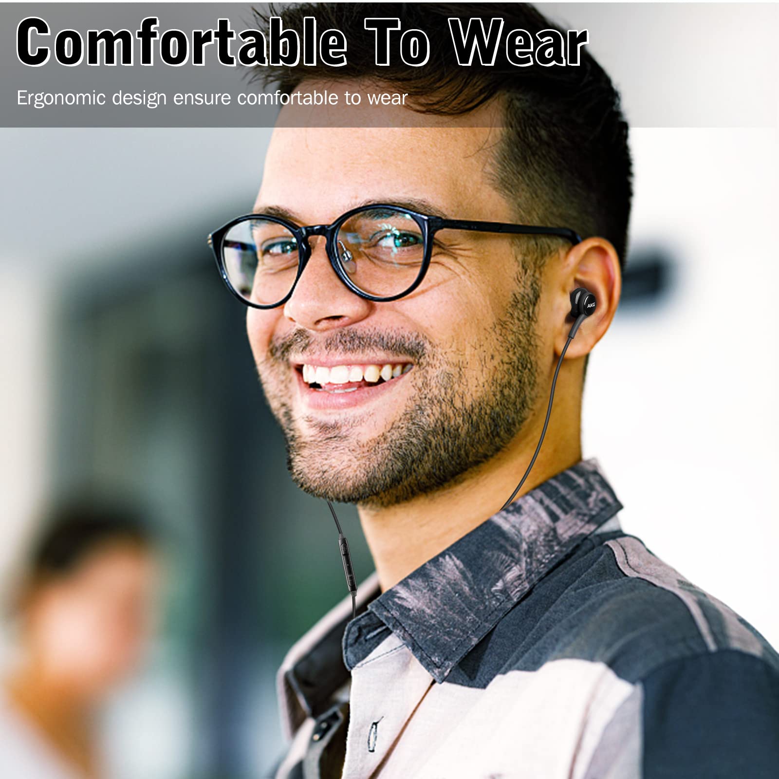 UrbanX OEM 2021 Type-C Stereo Gaming Headphones with Microphone - Braided Cable - USB-C Connector - Compatible with Xiaomi Black Shark 5 Pro - Black (US Version) - Perfect for Mobile Gaming & Online Meetings