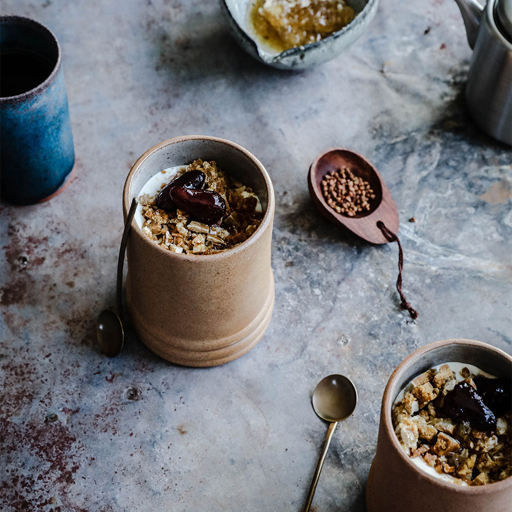 Handmade Ceramic Terracotta Coffee Cup - Eco-Friendly Clay Mug for Hot & Cold Drinks - Perfect for Home, Office, and Outdoor Use